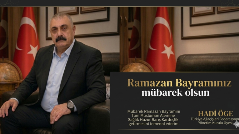 HADİ ÖGE'den BAYRAM MESAJI