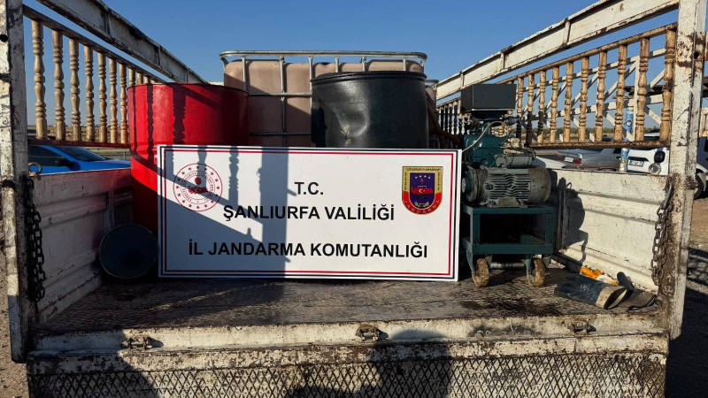 Viranşehir’de kaçak akaryakıt operasyonu: 650 litre akaryakıt ele geçirildi